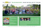 DONOR NEWSLETTER - Home | Camp Sunshine · donor newsletter september 2016 | vol 1, issue 2 casco, maine a retreat for children with life-threatening illnesses and their families