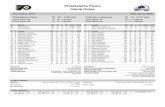 Philadelphia Flyers Game Notes - NHL.comavalanche.nhl.com/v2/ext/PDF/Game Notes 2013-14/GameNotes140… · 14 C Sean Couturier 57 9 17 26 -3 37 17 R Wayne Simmonds 57 18 22 40 -3