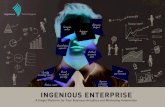 Ingenious Enterprise Infosheet final€¦ · Ingenious Enterprise enables you to run your own online performance network or programme in-house, identify synergies among all of your