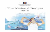 The National Budget 2015 - Statsbudsjettet · 2014 2 The National Budget 2015-2015 National Budget 2015 1. Introduction The Norwegian economy is performing well. Unemployment is low