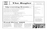 The Bugler FM Band Departmenthsfm.sharpschool.net/UserFiles/Servers/Server_49735/File/... · December 6, 2009 Volume 1, Issue 1 FM Band Department ***Jazz I Rehearsal = every Monday,