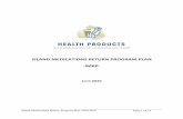 ISLAND MEDICATIONS RETURN PROGRAM PLAN -IMRP-healthsteward.ca/wp-content/uploads/2020/07/2020_IMRP_Plan_final… · GLOSSARY OF TERMS AND ABBREVIATIONS 3 EXECUTIVE SUMMARY 5 1. Introduction