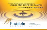 Advancing STRATEGIC, DISTRICT SCALE GOLD AND COPPER …...Additional Key Personnel 6 Mr. Mejico Angeles-Lithgow Advisor A Dominican national who, until March 2018 held the position