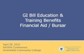 GI Bill Education & Training Benefits Financial Aid / Bursar · 2019-10-14 · •1–36 months •Veteran is refunded unused benefits •Monthly stipend paid direct to Veteran •10