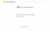 TEST PLAN - minorityaffairs.sindh.gov.pk · Revision History . Date Version Description Author 24/November/2017 1.0 version E-Portal Test Plan Umair Saleem