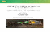 Boral Recycling Widemere Annual Review€¦ · Figure 10 - Gravimetric dust monitoring (Site 2) July 2003 – November 2019 Tables Table 1. Widemere Recycling Operational Noise Limits