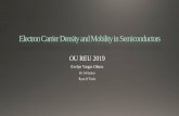 Electron Carrier Density and Mobility in Semiconductorsabbott/REU/Vargas-Olmos-Final.pdf · • OU REU Program Coordinators. Title: PowerPoint Presentation Author: Vargas Olmos, Evelyn