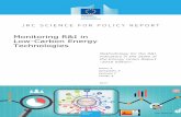 Monitoring R&I in Low-Carbon Energy Technologies · strengthened SETIS, the information system that manages and operates the monitoring and reporting scheme of the SET Plan. SETIS