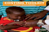COSTING TOOLKIT - Partners In Health Manual web 12.2017.pdfa costing exercise it is essential to define the scope of the analysis (health centers, district, etc.). The next step is
