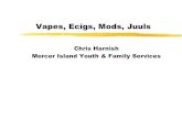 Vapes, Ecigs, Mods, Juuls · Vapes, Ecigs, Mods, Juuls Chris Harnish Mercer Island Youth & Family Services. Current Alcohol Use ... have you used electronic vaping products (e-cigarettes,