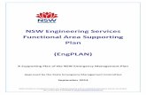 NSW Engineering Services Functional Area Supporting Plan ... · the engineering aspects of those grants o temporary re-establishment of failed water and wastewater systems in regional