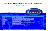 North America HVAC News April 2011 - BRG Building Solutions · North America HVAC News ... South American€(or other€country) reports, the publication dates on these, or for ...