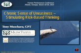 Chronic Sense of Uneasiness – Stimulating Risk-Based Thinking · improvement whose work meets both the performance-based Standards of PerformanceTechnology and application requirements.