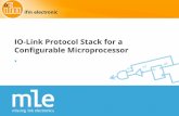 IO-Link Protocol Stack for a Configurable Microprocessor · Xilinx SDK 14.3 (speed) 40.9 Xilinx SDK 14.3 (size) 34.7. 28 February 2013 - 13 - • ifm electronic gmbh and Missing Link