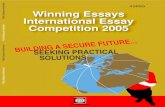 International Essay Competition 2005 20051202 · 2016-07-15 · World Bank International Essay Competition 2005 5 been effective in building a more secure future by addressing issues