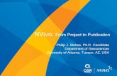 NVivo: From Project to Publication - QSR Internationaldownload.qsrinternational.com/Document/Website/P-Stokes...went from NVivo project to publication. • This study of knowledge