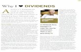 Why I V DIVIDENDS Abusiness.baylor.edu/Don_Cunningham/21441918.pdfJones Select Dividend (DVY), has a portfolio composed of more than 100 companies with a five-year payout ratio of
