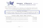 PATIENT’S NEWSLETTER€¦  · Web viewHope Chest News is pleased to assist Marget Schmidtke, Lung and Heart Transplant Social Worker, by sending out this meeting notice to all
