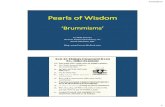 Pearls of Wisdom ‘Brummisms’ - Vita Plus · Pearls of Wisdom ZBrummisms [Dr Mike Brumm Brumm Swine Consultancy, Inc North Mankato, MN Blog: . 4/3/2017 2 10. Hog Barns Dont Come