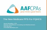 The New Medicare PPS For FQHCS...CMS established 5 payment codes known as ”G-codes” to be used by FQHC when submitting a claim to Medicare under FQHC PPS based on the services