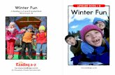 A Reading A–Z Level B Leveled Book Word Count: 32 · Winter Fun Winter Fun A Reading A–Z Level B Leveled Book Word Count: 32 Visit for thousands of books and materials. Written