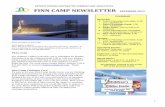 Finn Camp Newsletter February 2012 · Trash Rules: Dumpsters are for members use only! Do not put in large or long items that may wedge or jam the dumpster when being tipped into