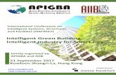 Intelligent Green Building Intelligent Industry for Smart City · 9/21/2017  · engineering company, Architect, Surveyor, Project Planner, Government body, and anyone who is interested