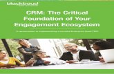 CRM: The Critical Foundation of Your Engagement Ecosystem · manage your valuable donor/supporters relationships and retention strategies. In effect, your CRM system is the doorway