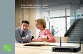 Cisco Small Business Unified Communications 300 Series Brochure · 2013-02-06 · Cisco Small Business Support Service, which provides three years’ peace-of-mind coverage. This