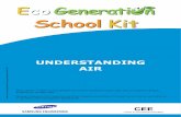 SScchhooooll KKiitt - Eco-Generationtunza.eco-generation.org/egenkit/...School_UNDERSTANDING_AIR.pdf · Eco-generation School Kit project is a series of theme-based Environmental