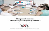 Experience True-Collaboration™...Lollipop OS 5.0 or newer (Android), Miracast (when using VIAcast), and ... Wireless Presentation & Collaboration for Education, Training or Any Meeting