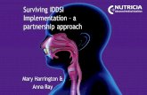Surviving IDDSI Implementation a partnership approach...•Nursing •Care records service / IT •Communications team. Aware •Initial briefing –SLT + Dietetics ... •Continue