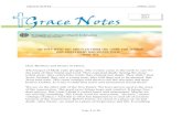 GRACE NOTES APRIL 2015 Grace Notes/April 2015 Newsletter.pdf · PDF file GRACE NOTES APRIL 2015 Page 5 of 14 Grace Lutheran Church Council Retreat Report to the Congregation MISSION: