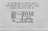 CONCORDIA . THEOLOGICAL MONTHLYThe Gospel and Political Structures The situation which suggests this theme is unique in more than one respect. Hardly ever in the history of theology