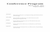 Conference Program - ICBASSicbass.org/userdata/201703 Nagoya Conference Program.pdf · Abdelwahab Elghareeb Cairo University Egypt ... S. Ahmed John Jamal Mohamed College India Saji