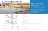 CORA BIKE RACK...sales@cora.com.au PH 1800 249 878 CORA BIKE RACK PRODUCT SPECIFICATION SHEET 1250 625 (to centre of rack) 1100 Min required for Bicycle Access Min aisle width Cora