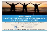 THE 2019 CPCC/UCSF PATIENT CONFERENCE ON PROSTATE …€¦ · Thank you to UCSF for graciously offering its Parnassus Campus for this Conference. In January 2017 at the CPCC Face-to-Face