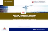 Built Environment and Construction · **Relevant assessment criteria apply to the specific certificate earned.) We currently live in a world governed by unprecedented technological