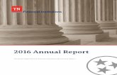 Tennessee Department of Financial Institutions|42nd Annual Report · 2017-09-27 · Dear Governor Haslam and Citizens of the State of Tennessee: I am pleased to present the 42nd Annual