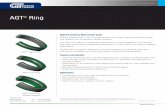 AGT Ring - Greene Tweed · The AGT® ring offers an outstanding combination of easy installation, low leakage, and long service life for exceptional performance in many static and