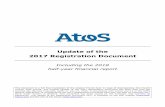 Atos - Update of the 2017 Registration Document€¦ · Update of the 2017 Registration Document Including the 2018 half-year financial report This document is a full free translation