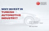 WHY INVEST IN TURKISH AUTOMOTIVE INDUSTRY?¹´7月5... · engineering, and certification services in automotive Expanded into Turkey in 2000 There are 4 full-time engineers in the