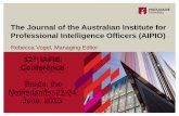 The Journal of the Australian Institute for Professional … · 2018-04-04 · Superforecasting: The Art and Science of Prediction, by Phillip Tetlock and Dan Gardner Good Hunting: