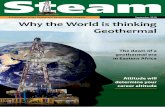 The Steam June - September 2010 - Geothermal Development … · 2017-02-02 · The Steam June - September 2010 5 I liked your last issue of Steam titled ‘Kenya goes big on geothermal