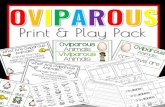 Print & Play Pack...Animals Vivparous AnimalS Name Viviparous Animals can nave are Viviparous Animals Symes arirnals down by r,l.nner OF sylcbles nave I Syllable 2 Syllables 3 Syllables
