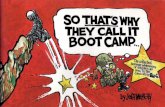 So That's Why They Call it Boot Camp - ShoeTitle: So That's Why They Call it Boot Camp Author: Jeff MacNelly Subject: Collection of Shoe cartoons with Skyler in Boot Camp Created Date: