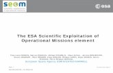 The ESA Scientific Exploitation of Operational Missions elementseom.esa.int/landtraining2015/files/Day_1/2_LTC2015_SEOM... · 2015-10-21 · Slide 1 ESA UNCLASSIFIED – For Official