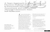 A Team Approach to Data-Driven in Preschool Classrooms ... · A Team Approach to Data-Driven Decision-Making Literacy Instruction in Preschool Classrooms: Child Assessment and Intervention