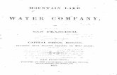 Scanned using Book ScanCenter 7131€¦ · i mountain lake water company, san fbacncisco. i capital stock, $500,000, divided into 10,000 shares of $50 each. san feancisco: printed