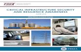 CRITICAL INFRASTRUCTURE SECURITY AND RESILIENCE AWARENESS · 2017-05-22 · • AWR-160: WMD/Terrorism Awareness for Emergency Responders Course Length Venue One Day (8 hours) Jurisdiction